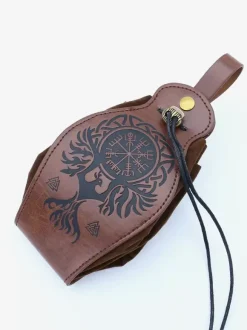 Deep Brown Steampunk Costume Men's Accessory Grommets