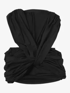 Deep V Twist Mini Dress For Women - Sexy Cutout Ruched Bodycon - Summer Club Night Party 2026