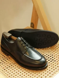 Dress Shoes For Men Fantastic Round Toe Cowhide Derby Prom Wedding Shoes