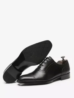 Dress Shoes For Men Fantastic Square Toe Leather Oxford Wedding Formal Shoes