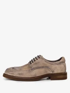 Dress Shoes For Men Quality Round Toe Cowhide Oxford Prom Wedding Shoes