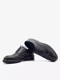 Dress Shoes For Men Fantastic Round Toe Rivets Cowhide