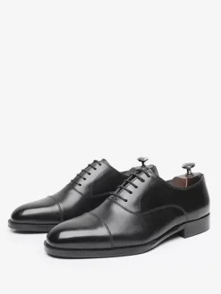 Dress Shoes For Men Modern Pointed Toe Leather Derby Wedding Formal Shoes