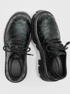 Dress Shoes For Men Modern Round Toe Strap Adjustable PU Leather