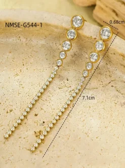 Earrings Gold Adult's Daily Casual Vintage Pattern Jewelry