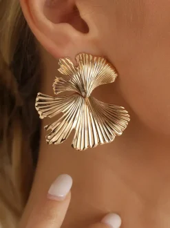 Earrings Gold Teen Daily Casual Metallic Jewelry