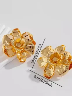 Earrings Gold Teen Girl's Daily Casual Jewelry