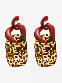Earrings Leopard Adult's Daily Casual Euro-Style Geometric Irregular Jewelry