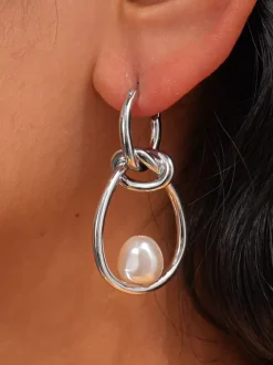 Earrings Silver Teen Girl's Daily Casual Geometric Irregular Jewelry