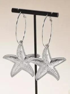 Earrings Gold Metal Teen Girl's Daily Casual Euro-Style Jewelry