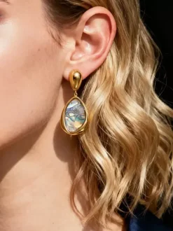 Earrings Light Pink Adult's Daily Casual Euro-Style Geometric Geometric Jewelry