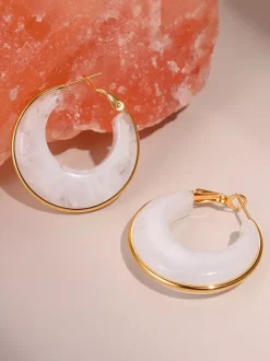 Earrings Pink Adult's Daily Casual Classic Geometric Geometric Jewelry