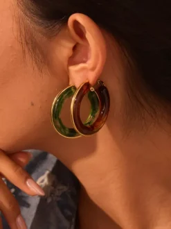 Earrings Pink Adult's Daily Casual Classic Geometric Geometric Jewelry