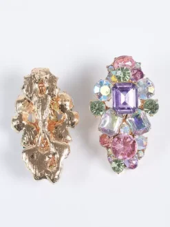 Earrings Statment Rhinstones Stylish Chic Earrings
