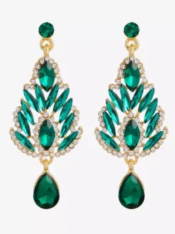 Earrings White Adult's Engagement Baroque Style Geometric Drops Design Jewelry