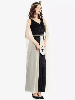 Egyptian Dress Goddess Shawl Long Dress