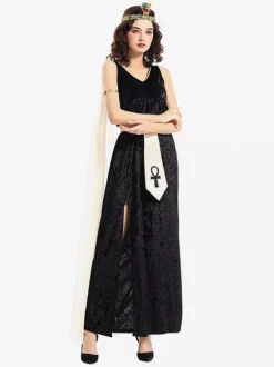 Egyptian Dress Goddess Shawl Long Dress