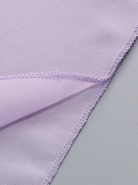 Elegant Ruffle V-Neck Chiffon Maxi Dress For Women - Lavender Boho Backless Flowy A-Line Sun Dress - Summer Beach Wedding Guest 2026
