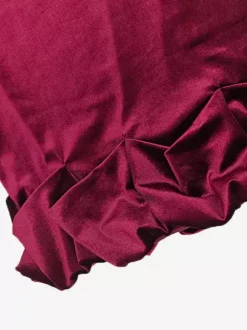 Elegant Velvet Mini Dress With Ruffle Hem Long Sleeve Bodycon Dress For Women 2026