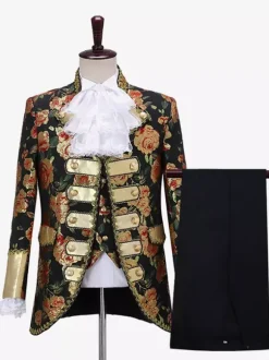 European Court Dress Performance Costumes Retro Prince Charming Stage Retro Drama Costumes