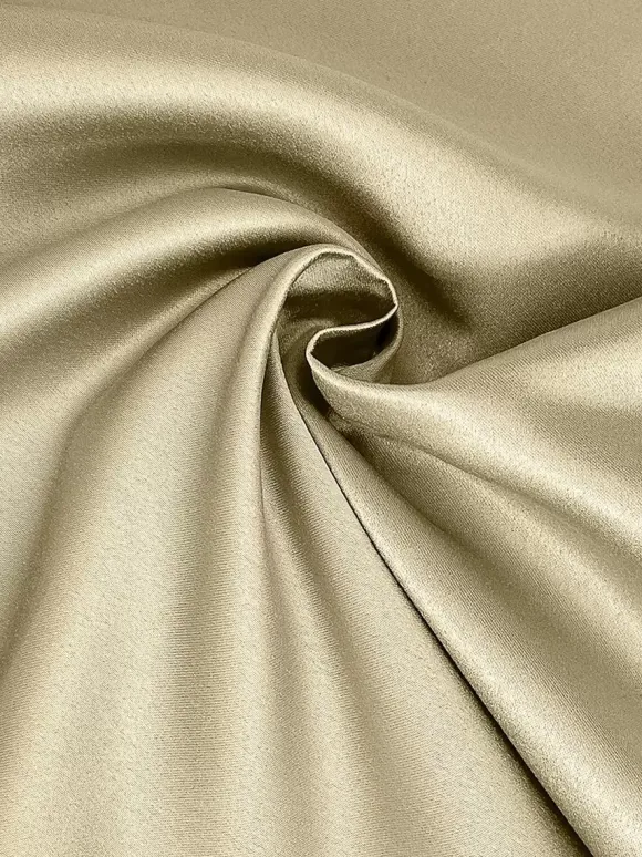 Evening Dress Ball Gown Jewel Neck Satin Fabric Tea-Length Sequins Formal Party Dresses