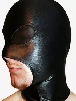 Eyes with Black Transparent Hood
