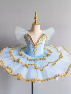 Fairy Butterfly Tutu Girls Ballet Dance Performance Ballerine Costume
