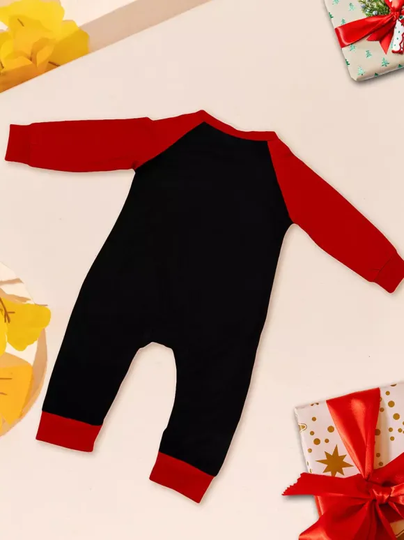 Family Matching Christmas Pajamas Santa Claus Print Sleepwear For Women 2026