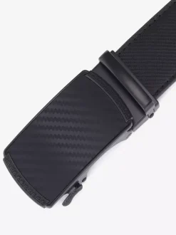 Fashion Men's Belt Plaid PU Leather