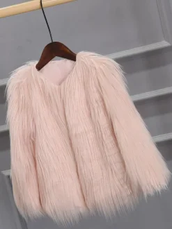 Faux Fur Coat Winter Short Eco-friendly Fur Coat For Women 2026