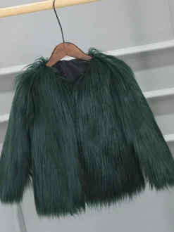 Faux Fur Coat Winter Short Eco-friendly Fur Coat For Women 2026
