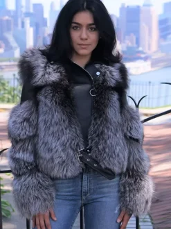 Faux Fur Jacket Coat Women Winter Warm Eco-friendly Fur Coat 2026