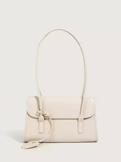 Faux Leather Baguette Bag Slim Shoulder Bag For Women 2026