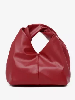 Faux Leather Hobo Bag Cloud Handbag For Women 2026