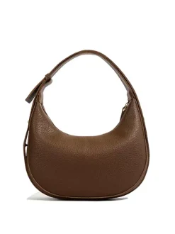 Faux Leather Hobo Bag Crescent Shoulder Bag For Women 2026