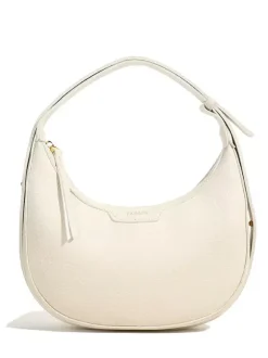 Faux Leather Hobo Bag Crescent Shoulder Bag For Women 2026