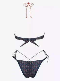Floral Printed Sexy Halter Bikini For Summer 2026