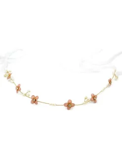 Flower Girl Headpieces Silver Ribbons Headwear Metal Hair Accessories For Kids