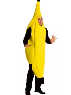 Food Costume Banana Adults Unisex Funny Fruit Costumes Carnival