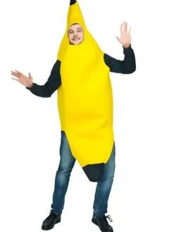 Food Costume Banana Adults Unisex Funny Fruit Costumes Carnival