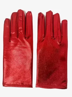 For Women Daily Casual White Leather Gloves