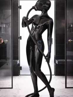 Full Body Latex Catsuit All-in-One Tight Fetish Wear