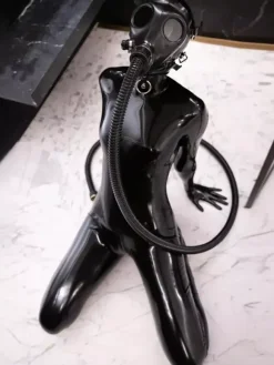 Full Body Latex Catsuit All-in-One Tight Fetish Wear