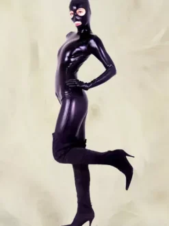 Full Body Latex Catsuit with Open Eyes and Mouth