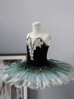 Girls Ballet Tutu Dress Fluffy Tulle Princess Dance Skirt Swan Lake Costume For Recital Performance And Ballet Class