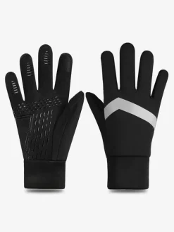 Gloves For Men Color Block Polyester