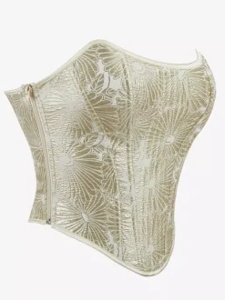 Golden Women's Corsets Boning Back Bandage Chic Corset