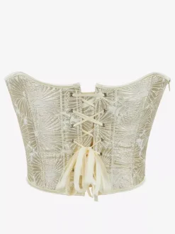 Golden Women's Corsets Boning Back Bandage Chic Corset