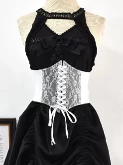 Gothic Lolita Accessories White Polyester Lace Miscellaneous