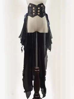 Gothic Lolita Accessories Black Lace Polyester Jacquard Miscellaneous
